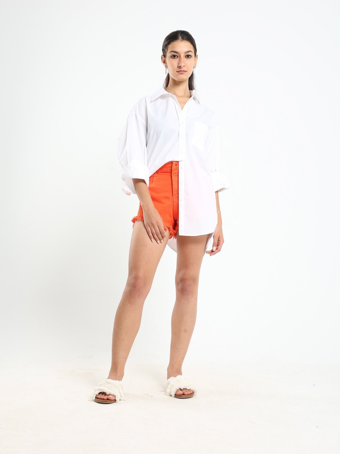 Shirt - Hi-Low - Oversized - Outlet