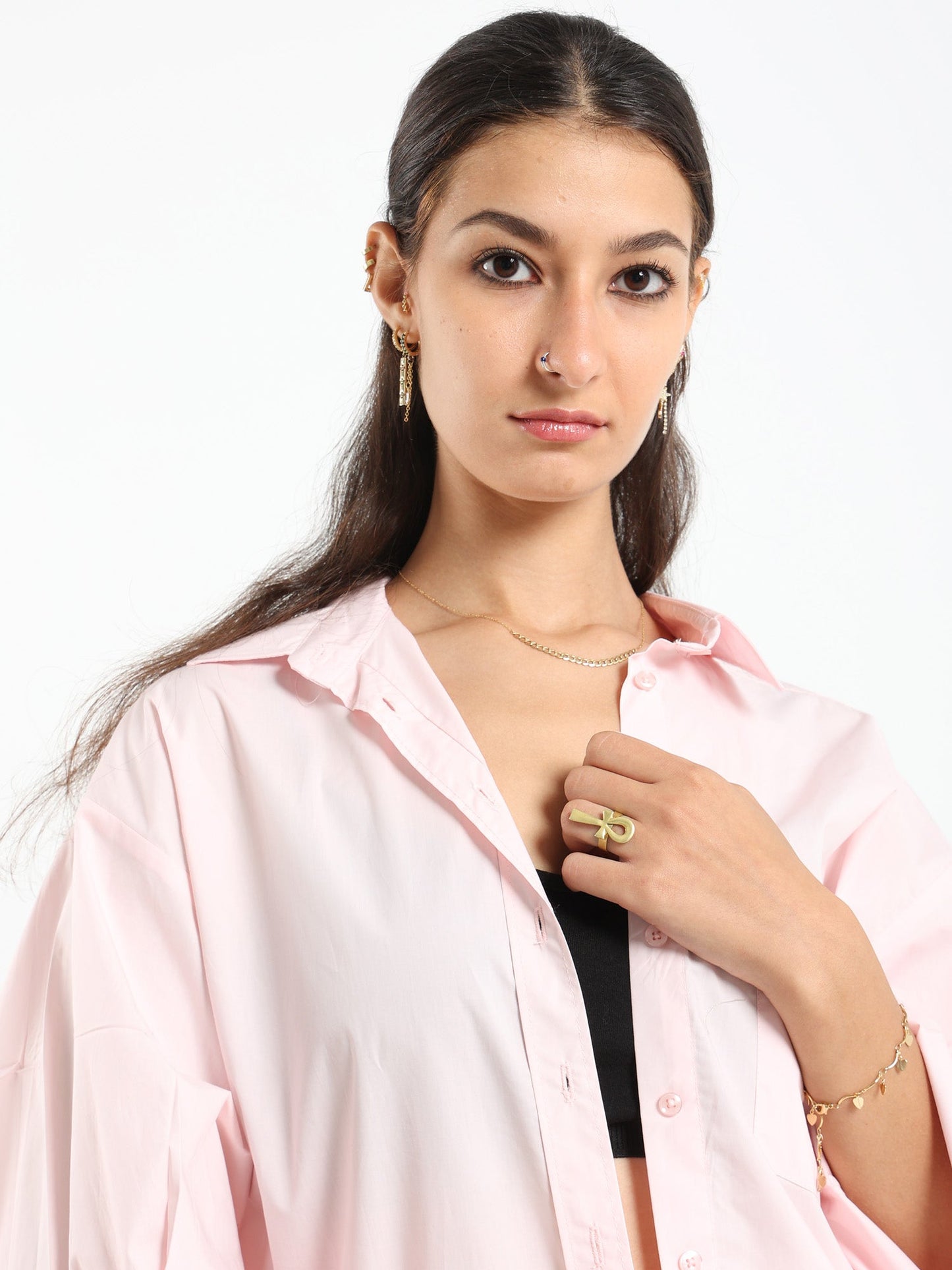 Shirt - Hi-Low - Oversized - Outlet
