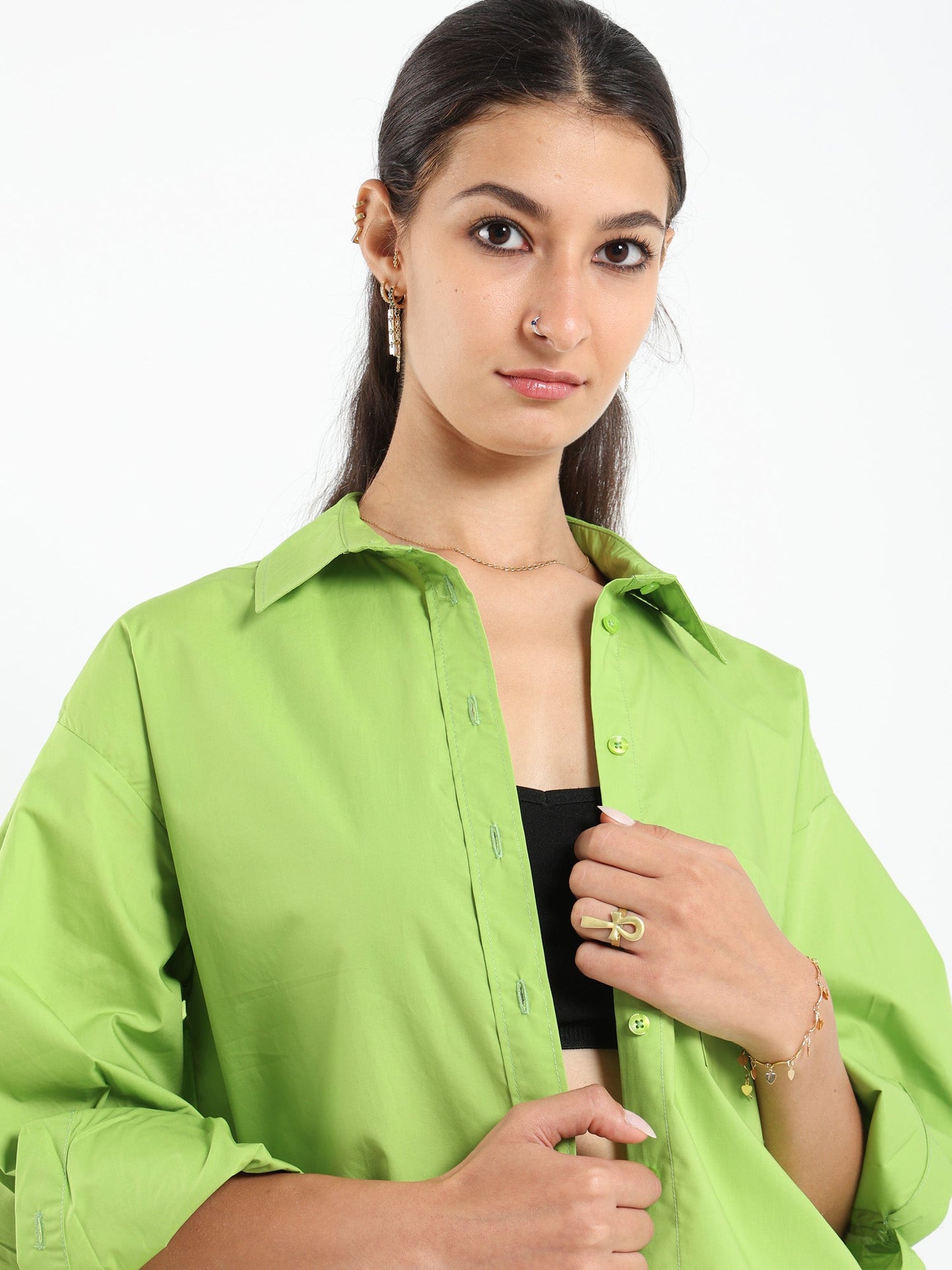 Shirt - Hi-Low - Oversized - Outlet