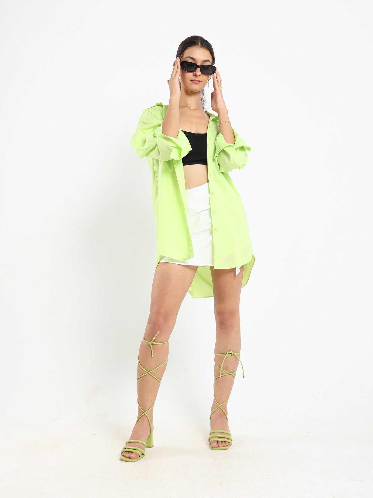 Shirt - Hi-Low - Oversized - Outlet