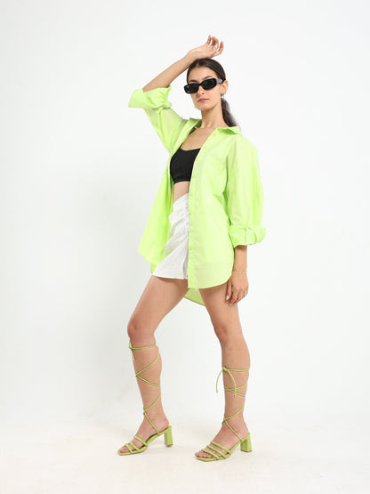 Shirt - Hi-Low - Oversized - Outlet