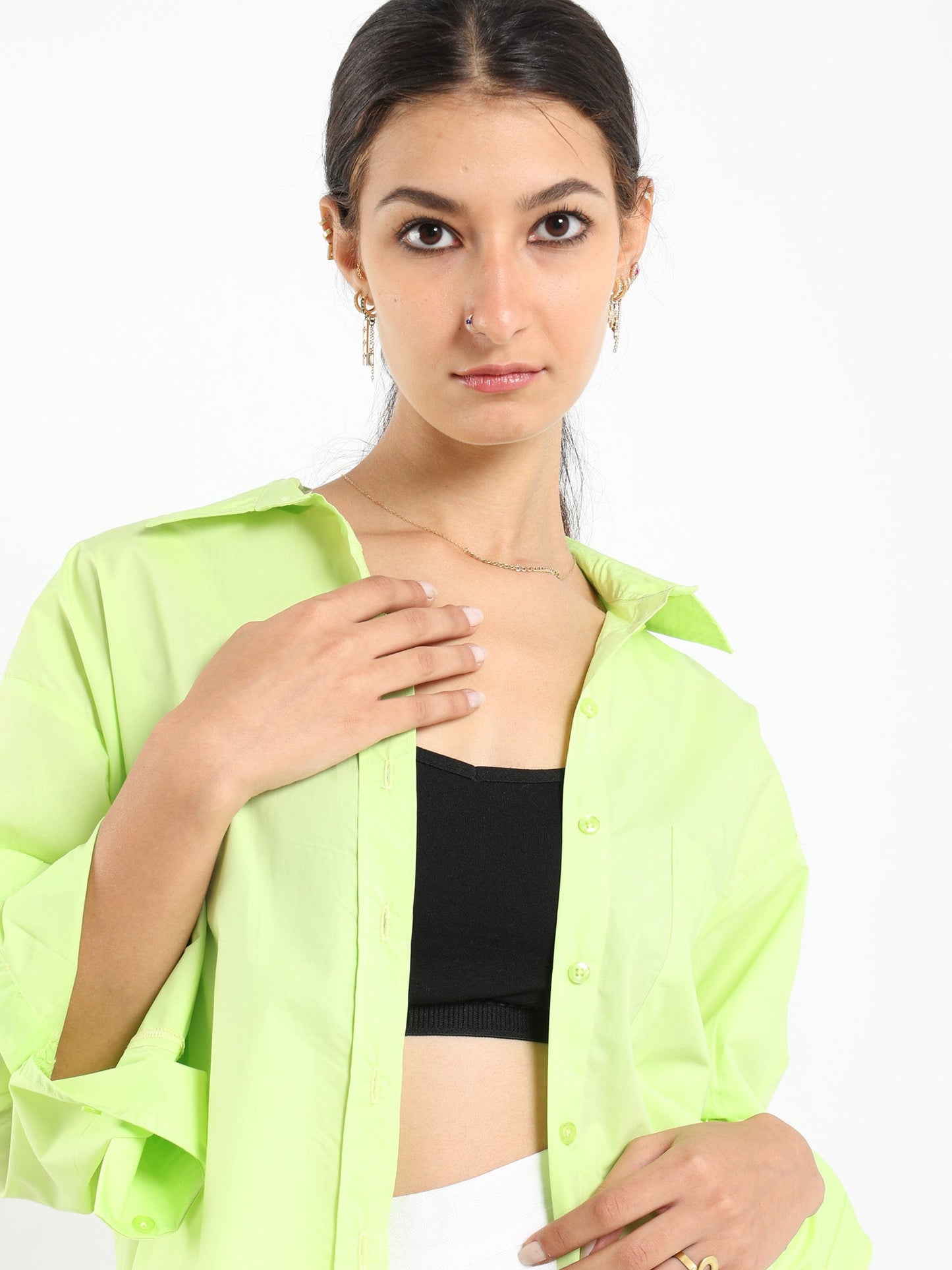 Shirt - Hi-Low - Oversized - Outlet