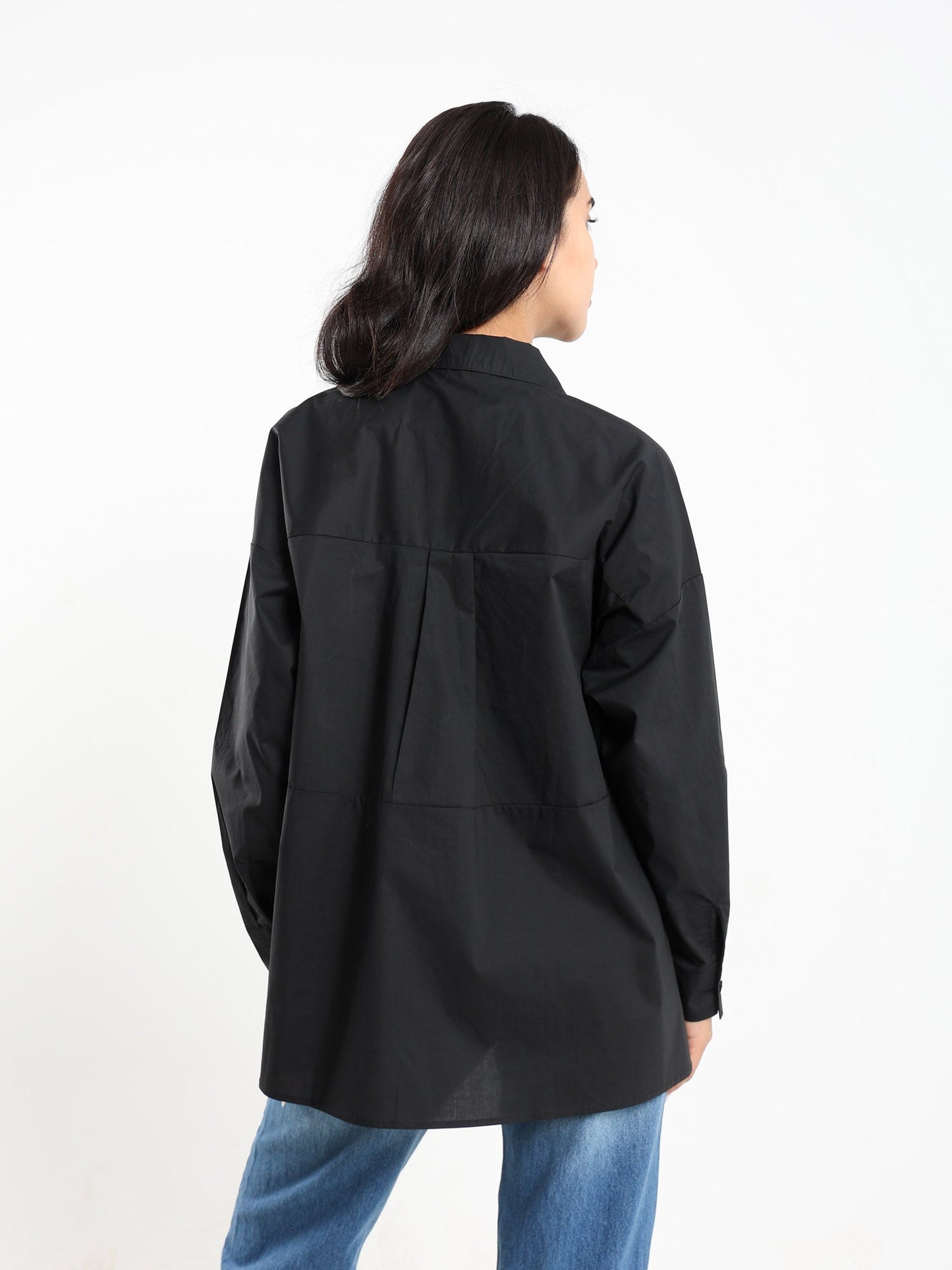 Shirts & Blouses High Low Oversized Shirt