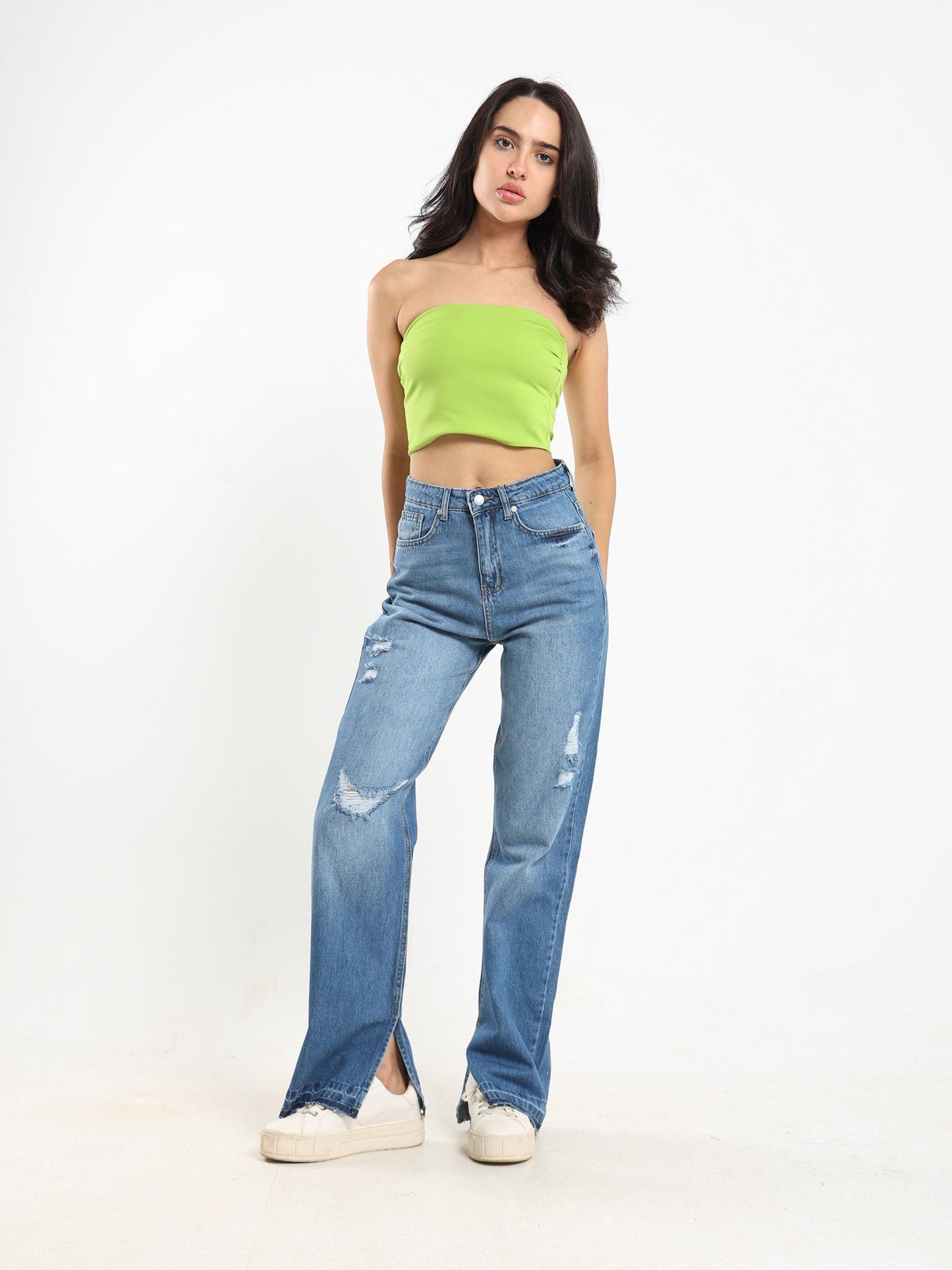 Twin Set Tube Top & Skirt Set - Outlet