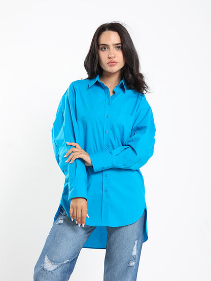 Shirt - Hi-Low - Oversized - Outlet
