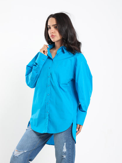 Shirt - Hi-Low - Oversized - Outlet