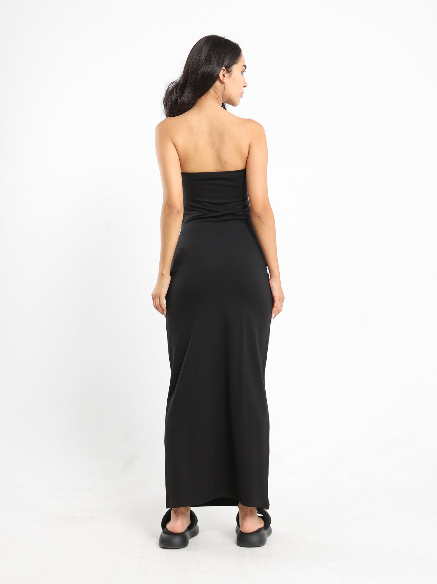 Fitted Off-Shoulder Dress - Outlet
