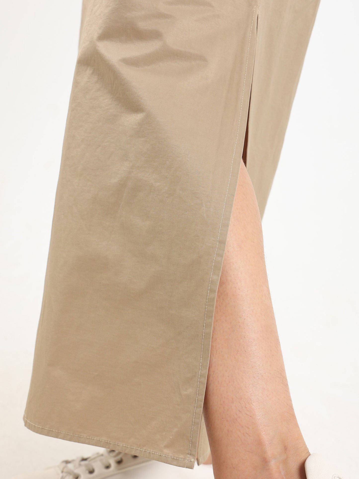 Dress Long Shirt Dress With Side  Slit - Outlet