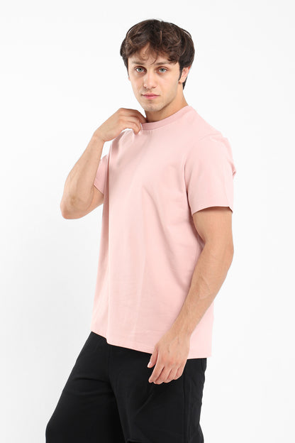 T-Shirt Relaxed R-Neck Melton Longer Sleeves - Outlet