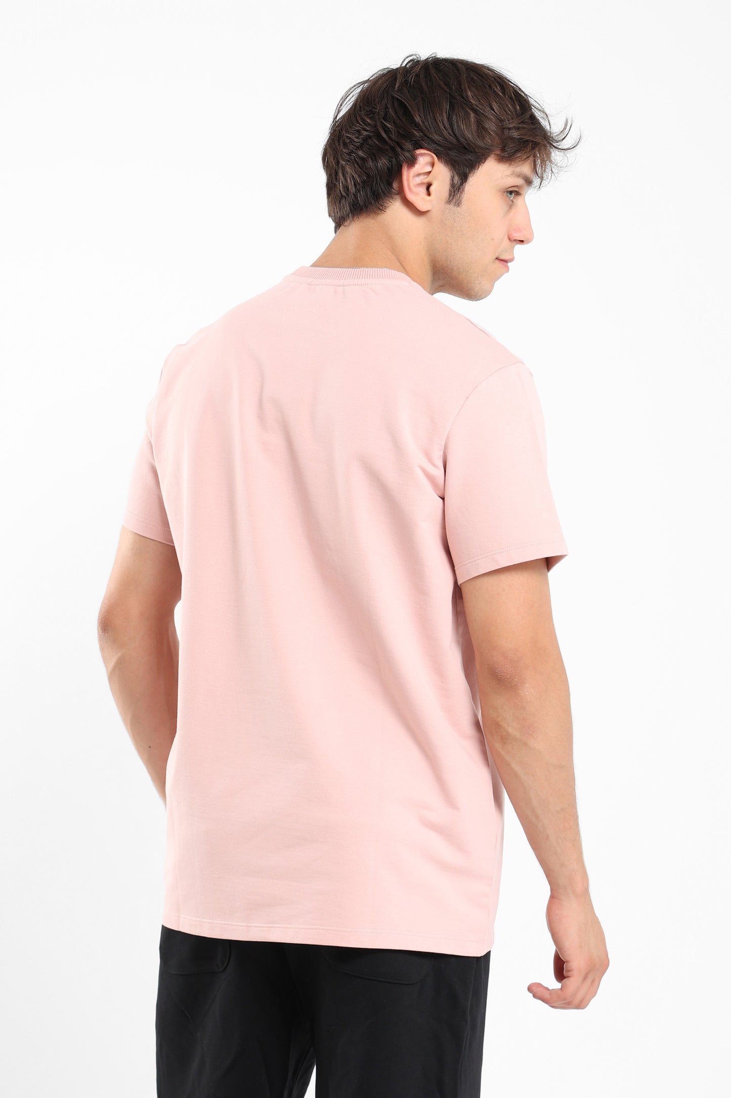 T-Shirt Relaxed R-Neck Melton Longer Sleeves - Outlet