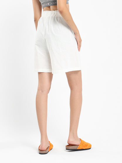 Paper Bag Linen Shorts - Outlet
