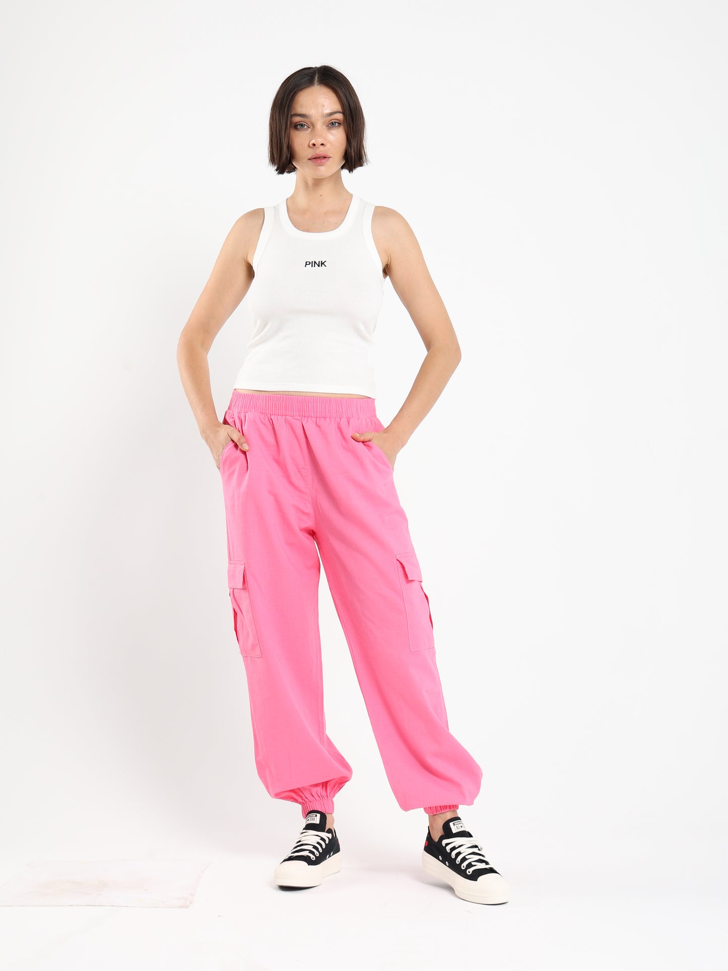 Cargo Pants with Side Pockets - Outlet
