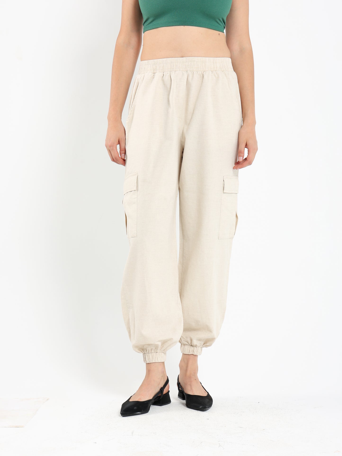 Cargo Pants with Side Pockets - Outlet