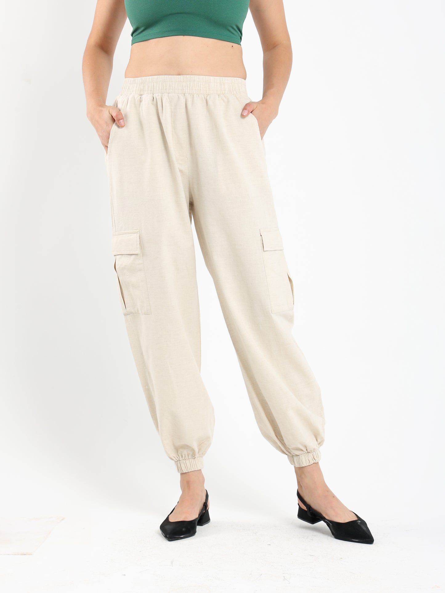 Cargo Pants with Side Pockets - Outlet