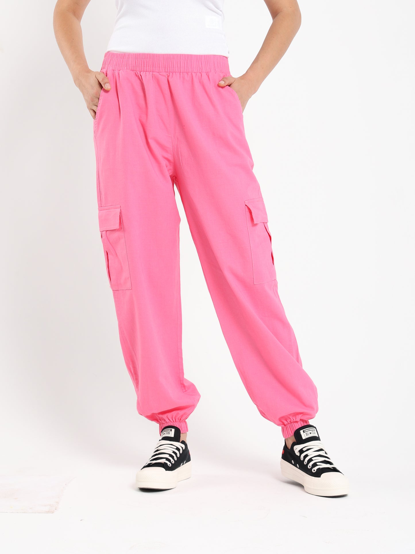 Cargo Pants with Side Pockets - Outlet