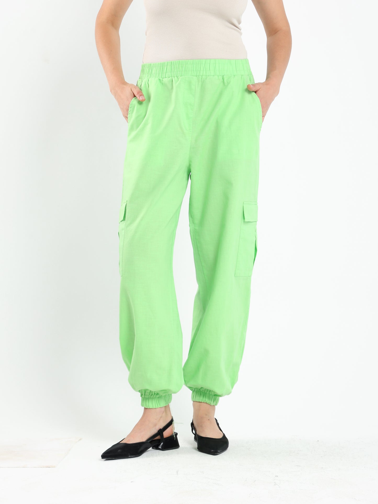 Cargo Pants with Side Pockets - Outlet