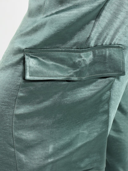 Loose Cargo Pants with Side Pockets - Outlet