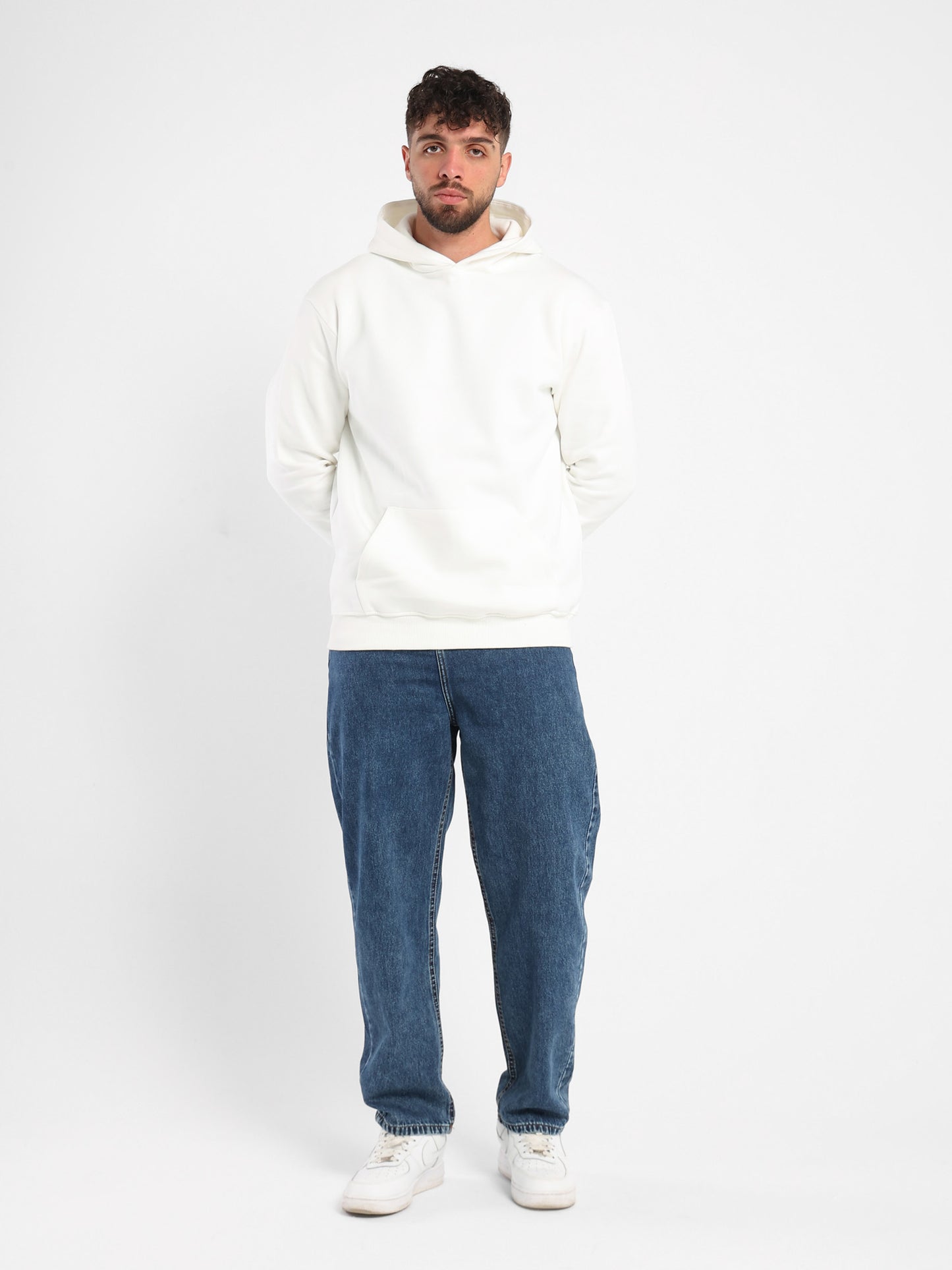 Bold Back Embroidered Relaxed Hoodie