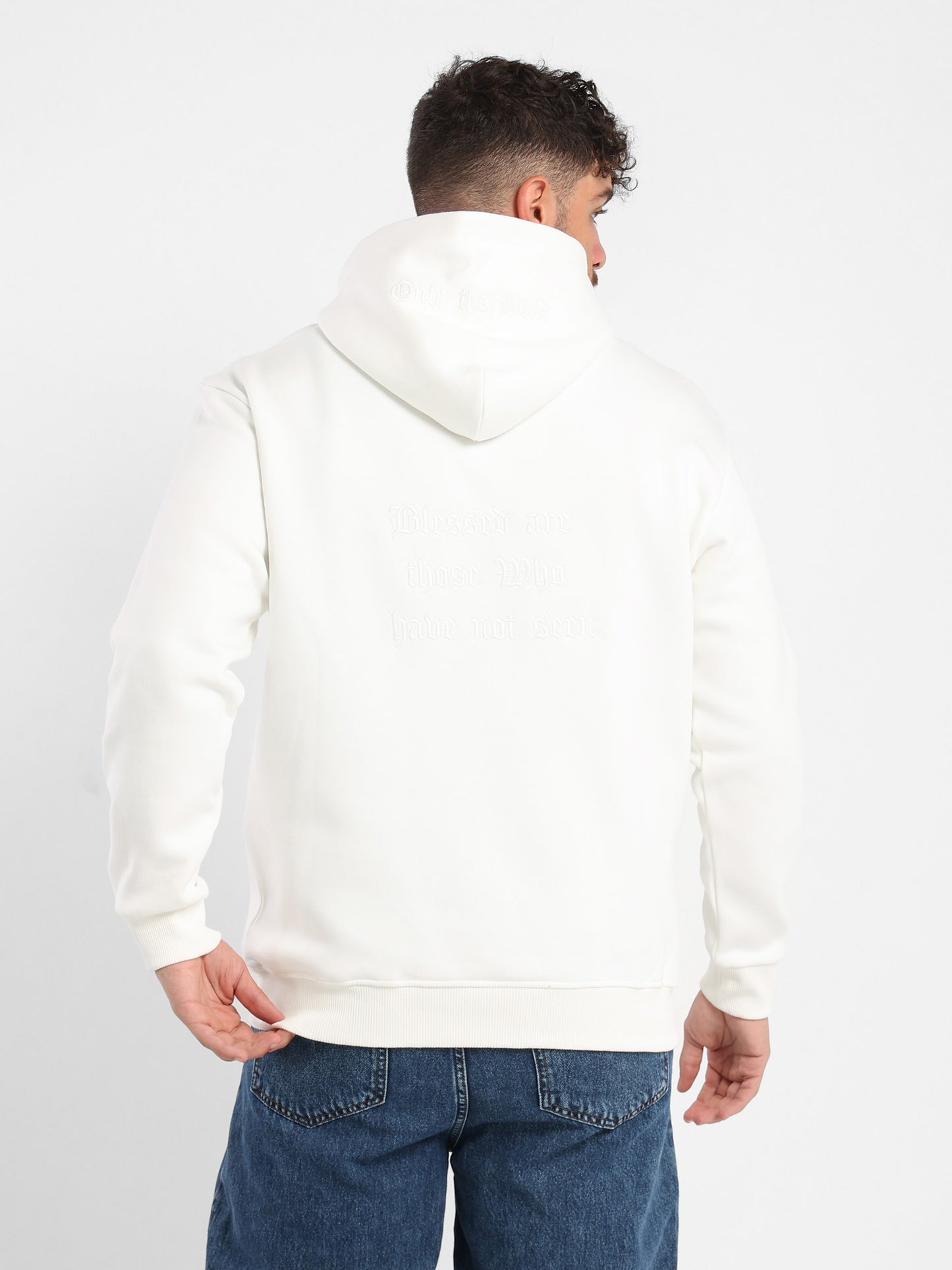 Bold Back Embroidered Relaxed Hoodie
