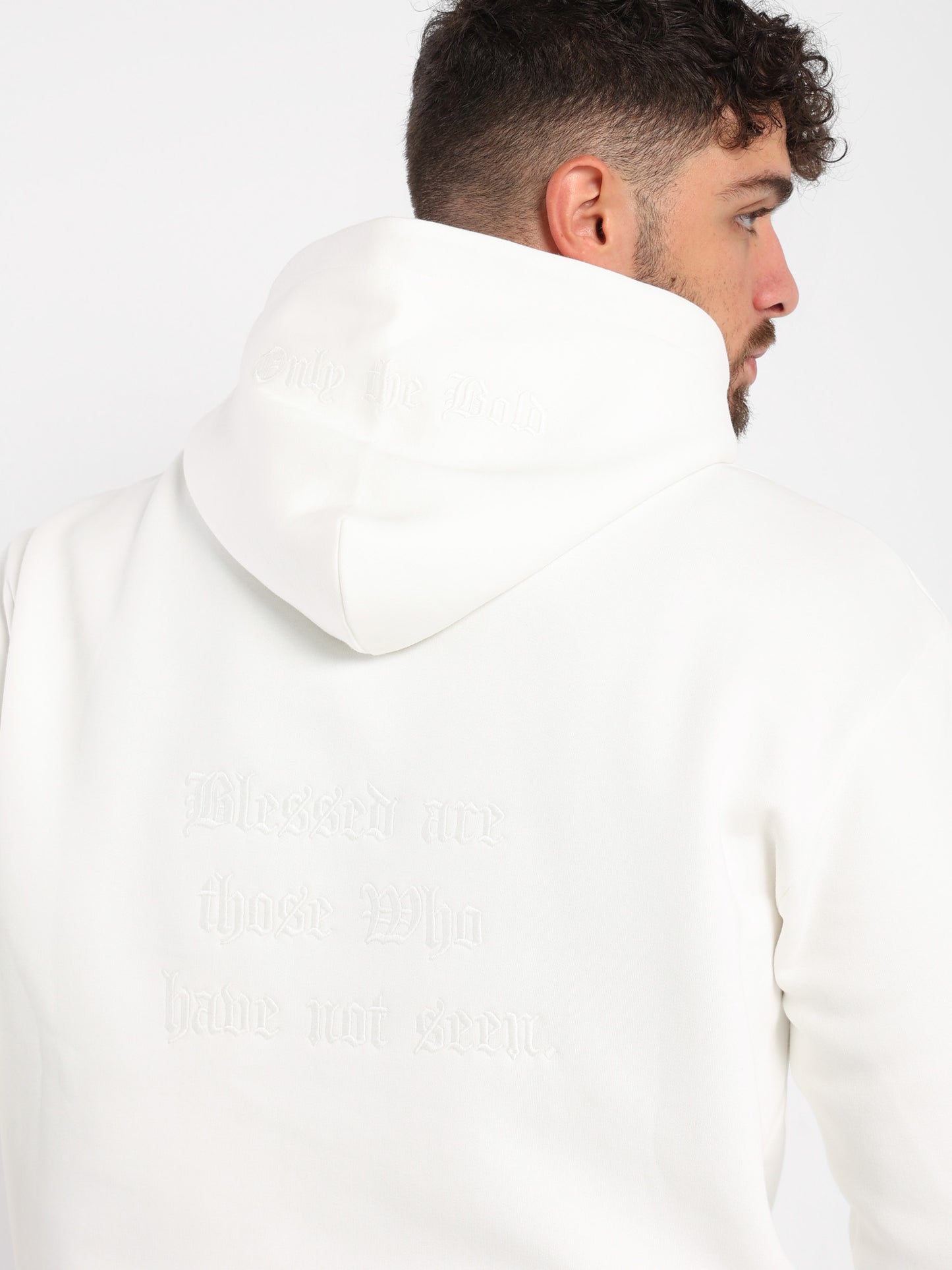 Bold Back Embroidered Relaxed Hoodie