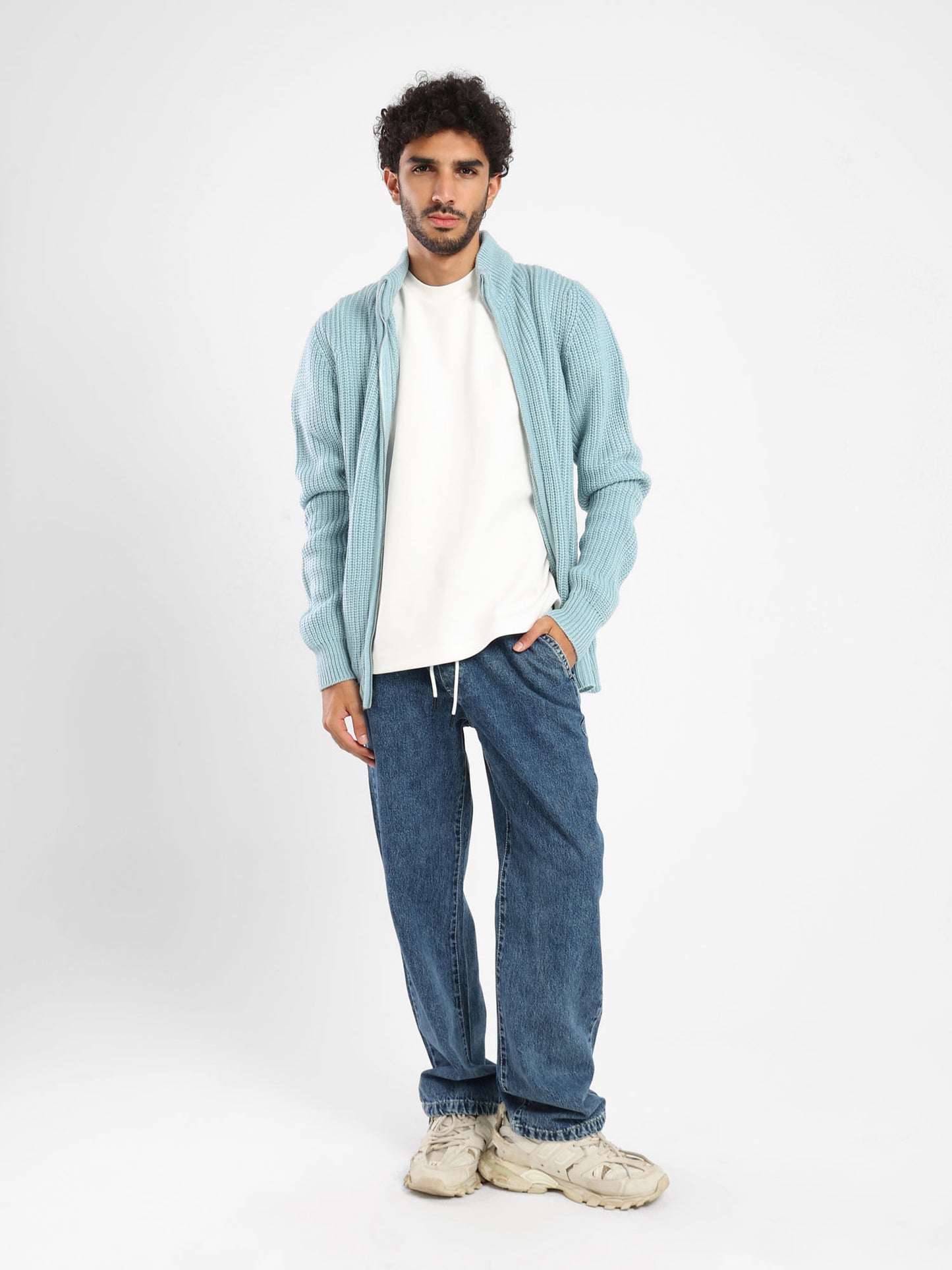 Zip-Up Tricot Jacket