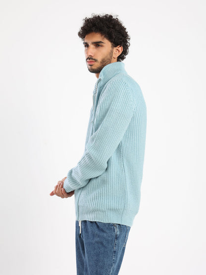 Zip-Up Tricot Jacket