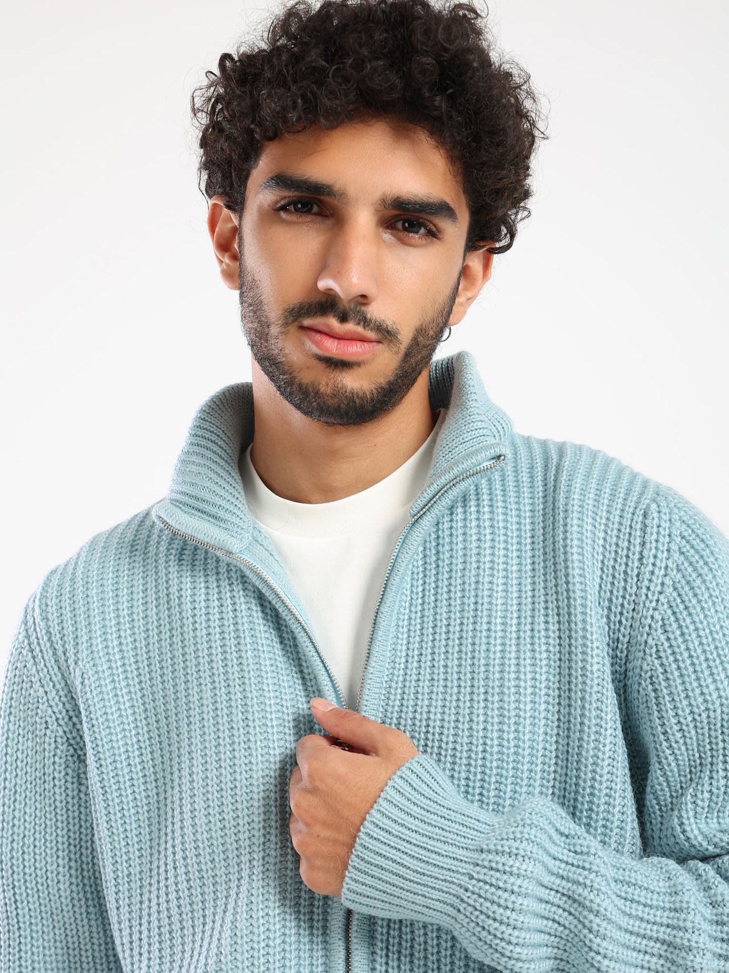 Zip-Up Tricot Jacket