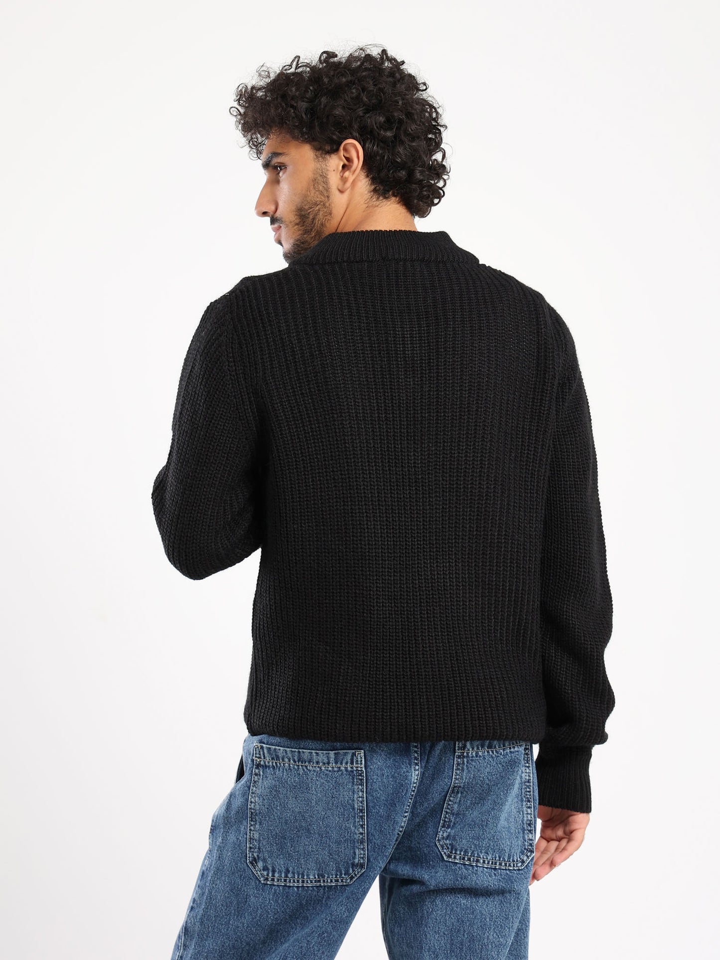 Zip-Up Tricot Jacket