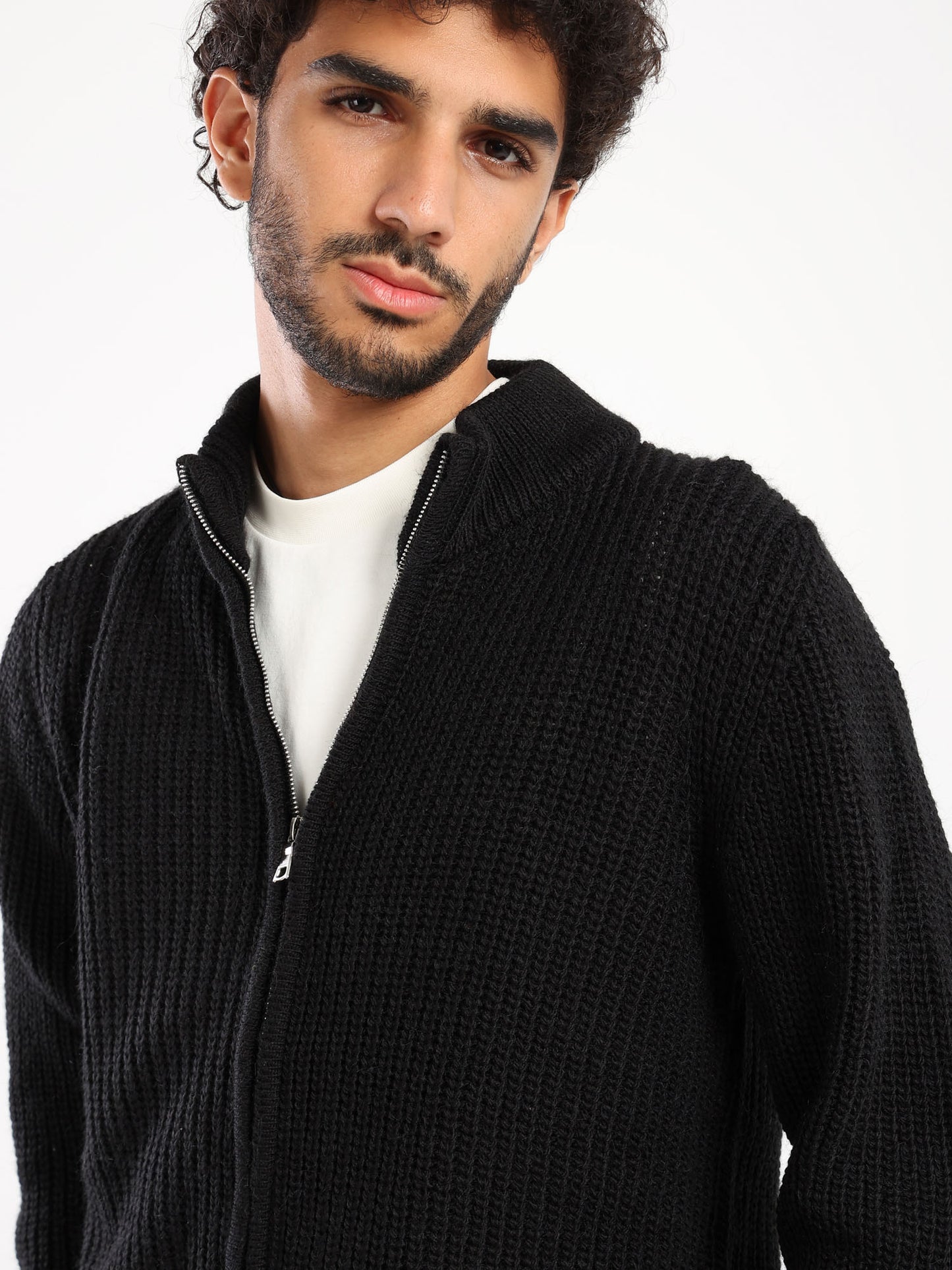 Zip-Up Tricot Jacket