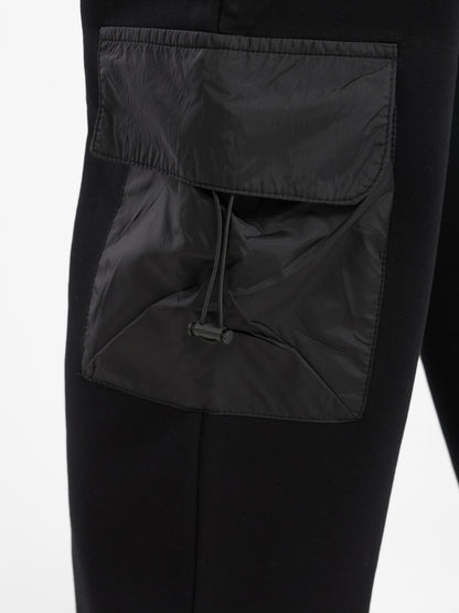 Loose Sweatpants with Clean Cargo Pockets