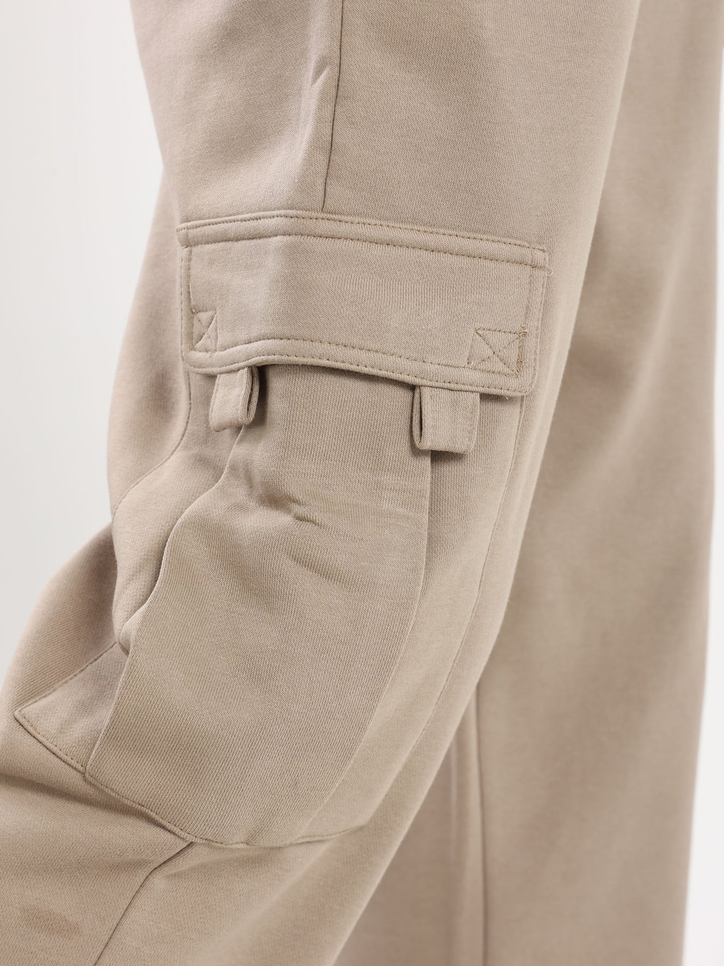 Asymmetrical Drawstring Loose Sweatpants