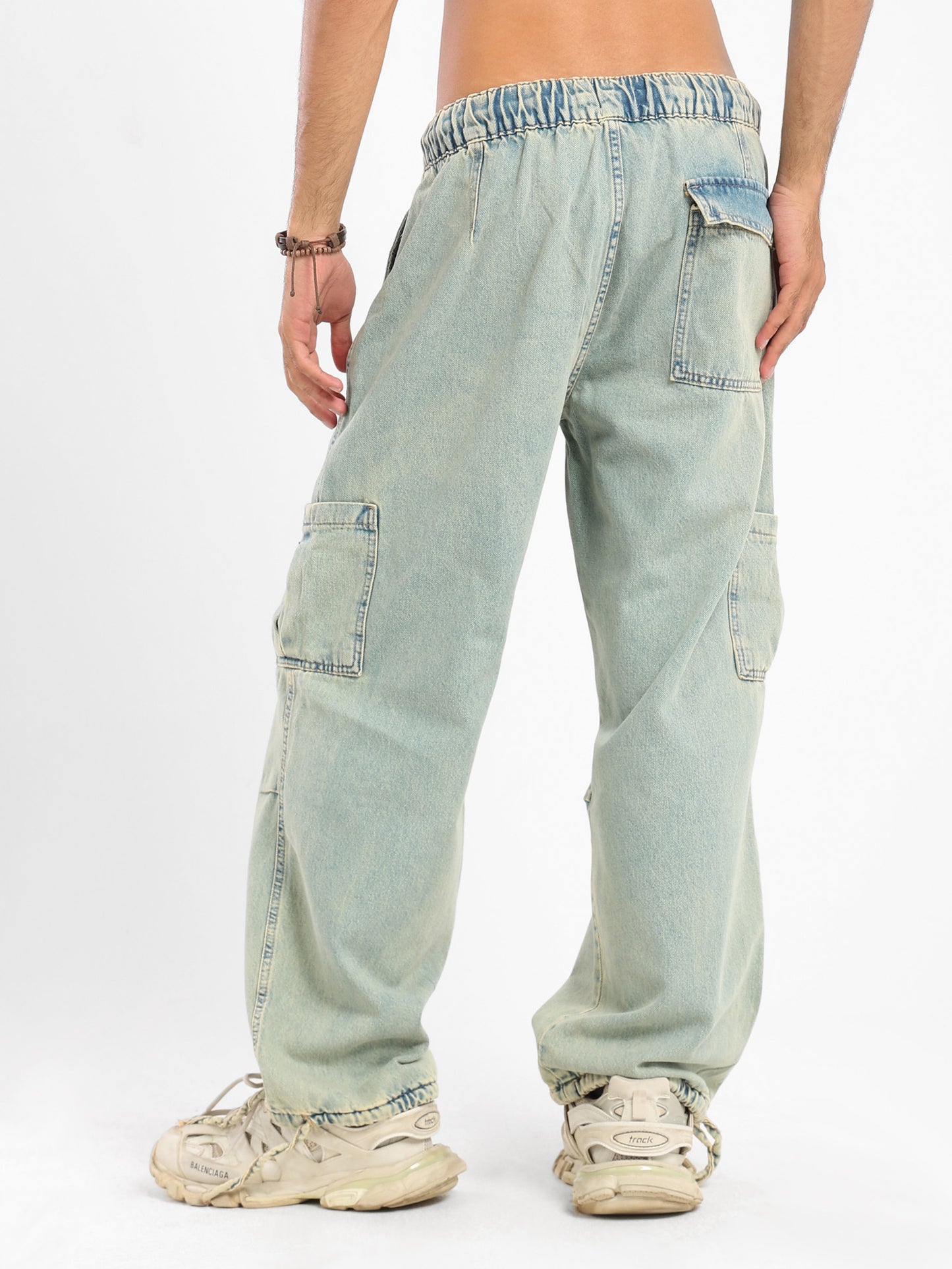 Denim Parachute Jeans - Outlet