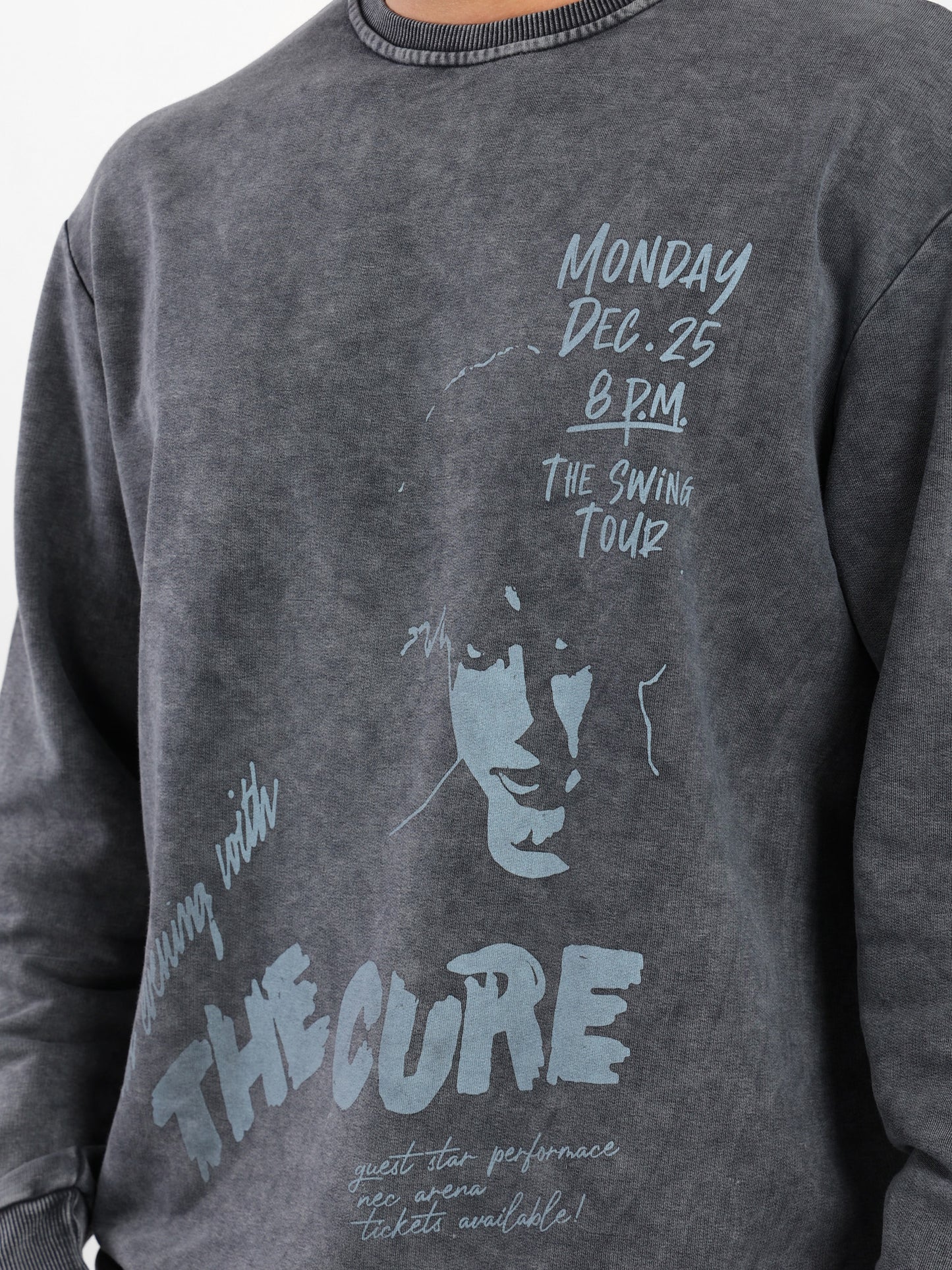 Concert Poster Print Sweatshirt