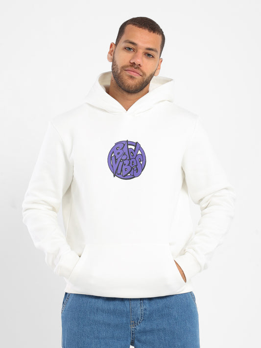 Bad Vibes Print Hoodie