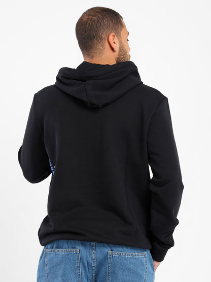 Regular Hoodie with Printed Details - Outlet