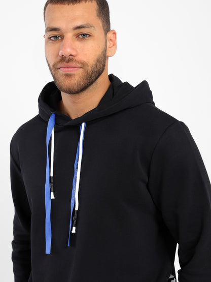 Regular Hoodie with Printed Details - Outlet