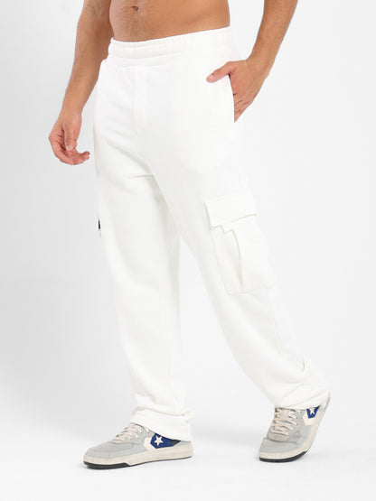 Asymmetrical Drawstring Loose Sweatpants