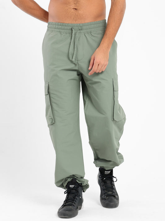 Cargo Pants With Side Pocket And Buckles