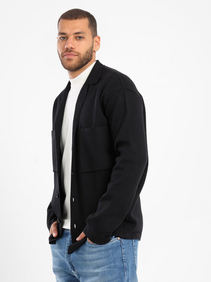 Button Up Tricot Ls Shirt