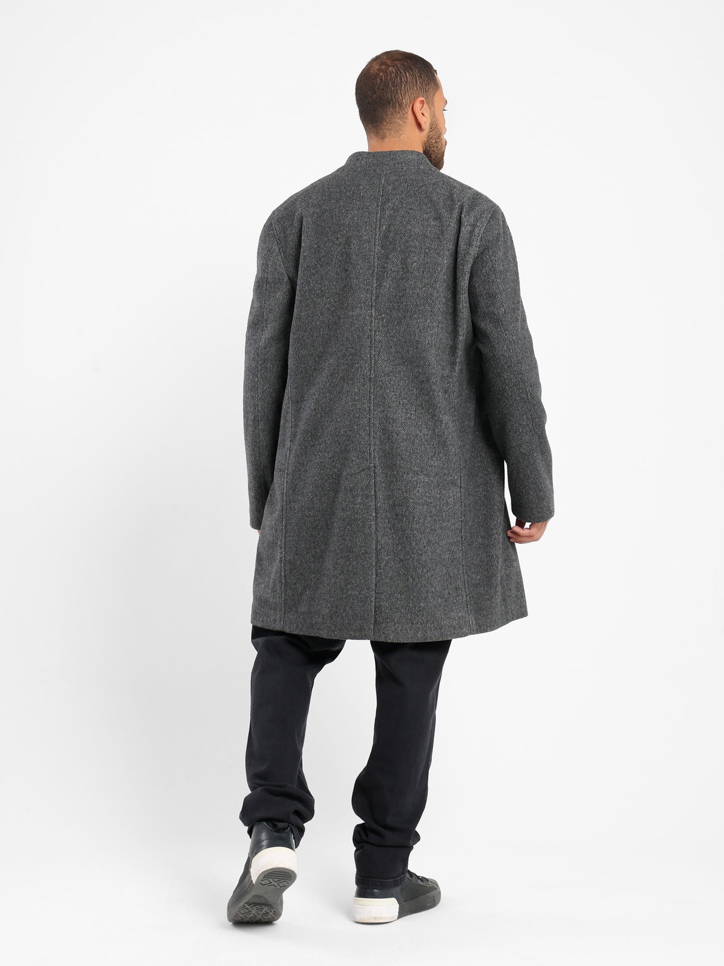 Oversized Medium Length Coat