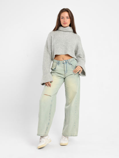 Cropped Pullover