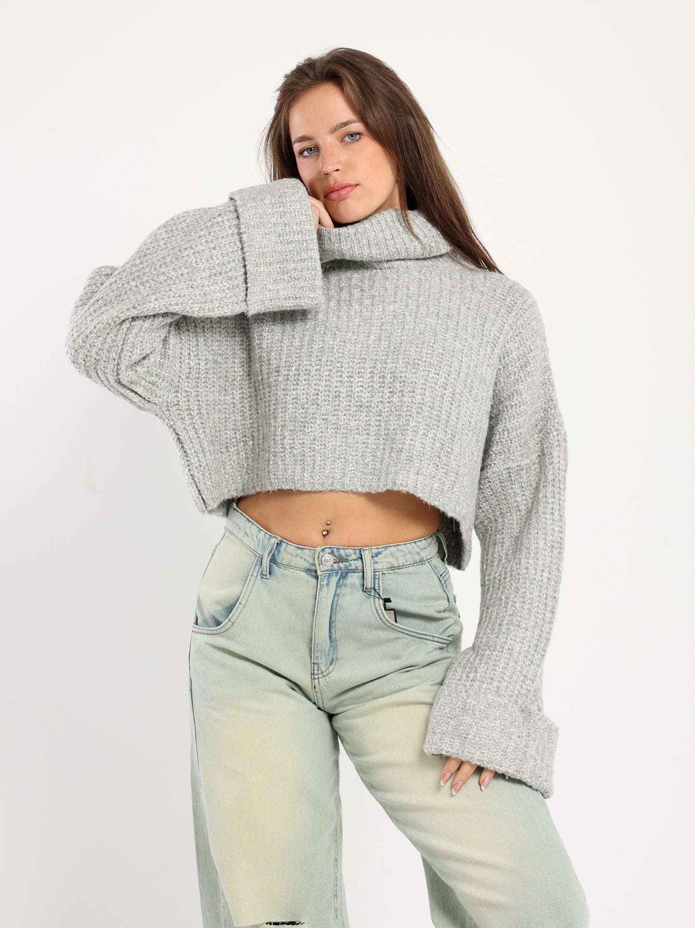 Cropped Pullover