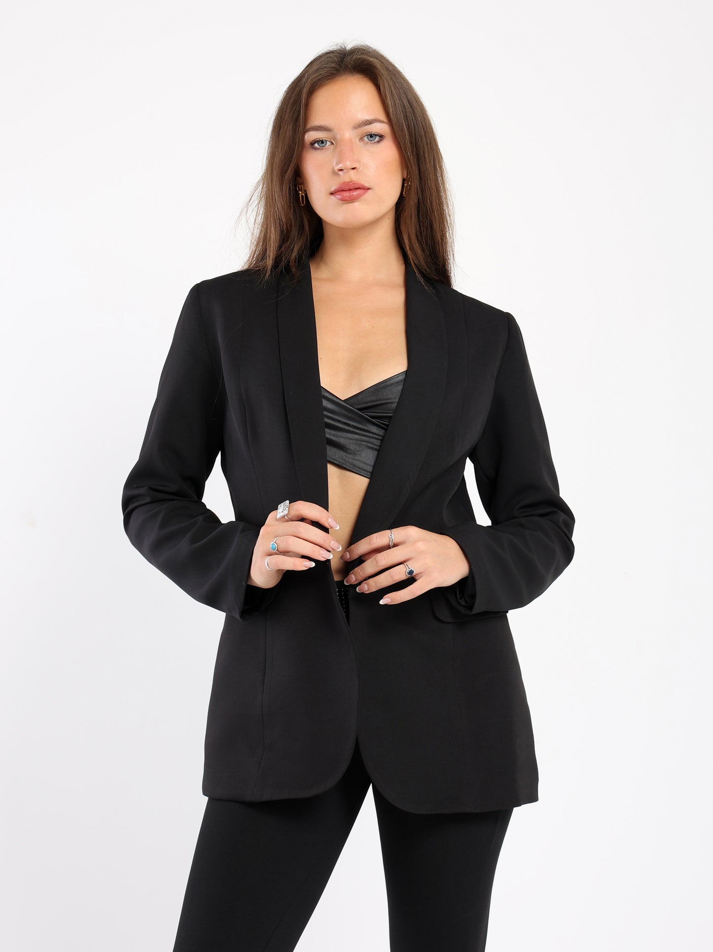 Long Fit Blazer Jacket