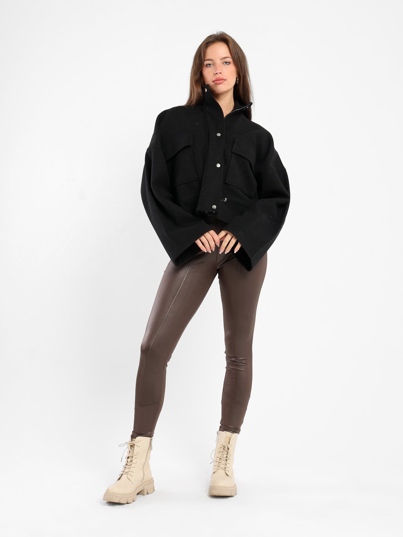 Oversized Woven Jacket