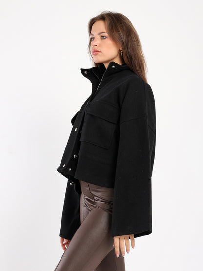 Oversized Woven Jacket