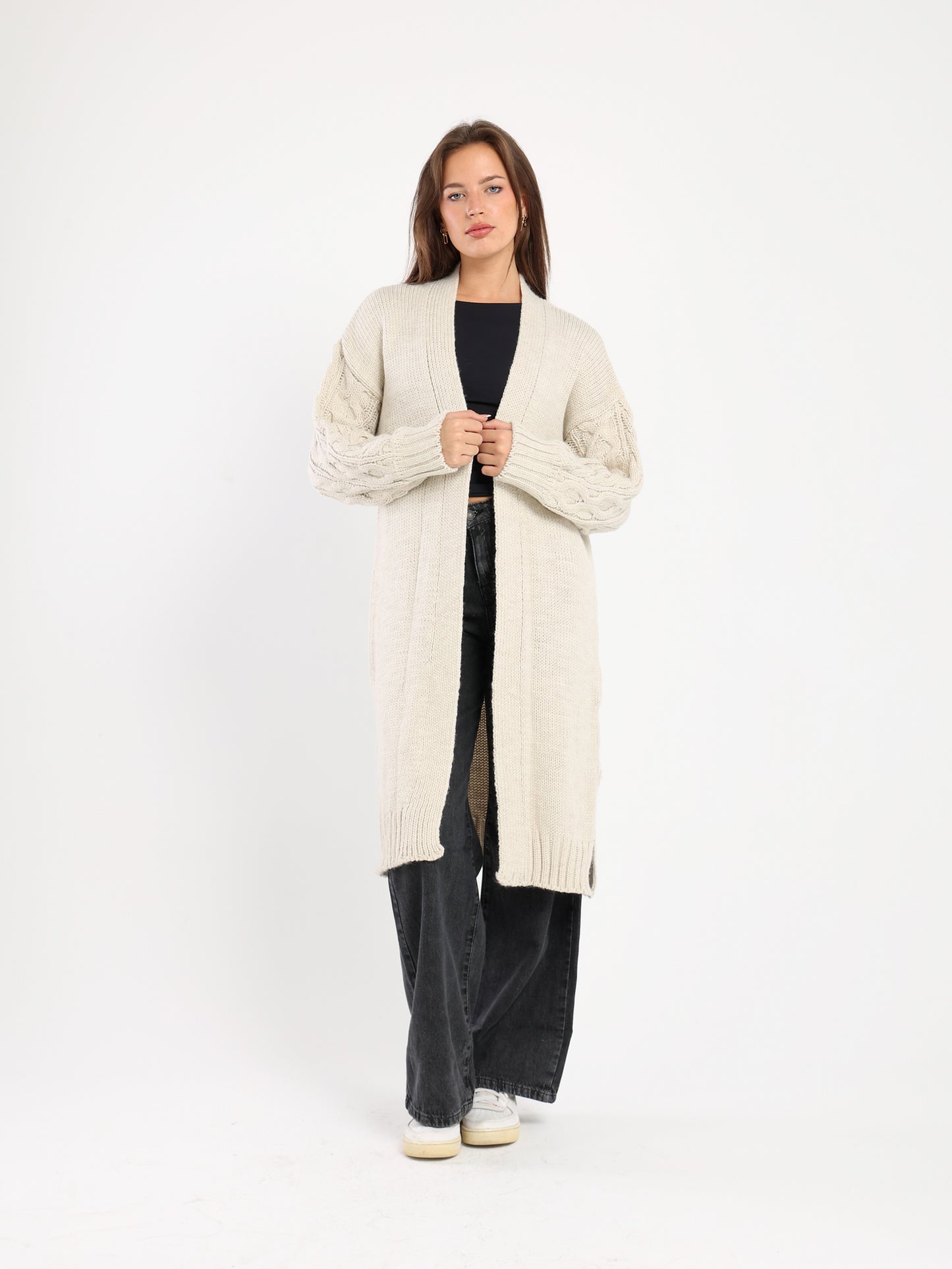 Relaxed Long Cardigan