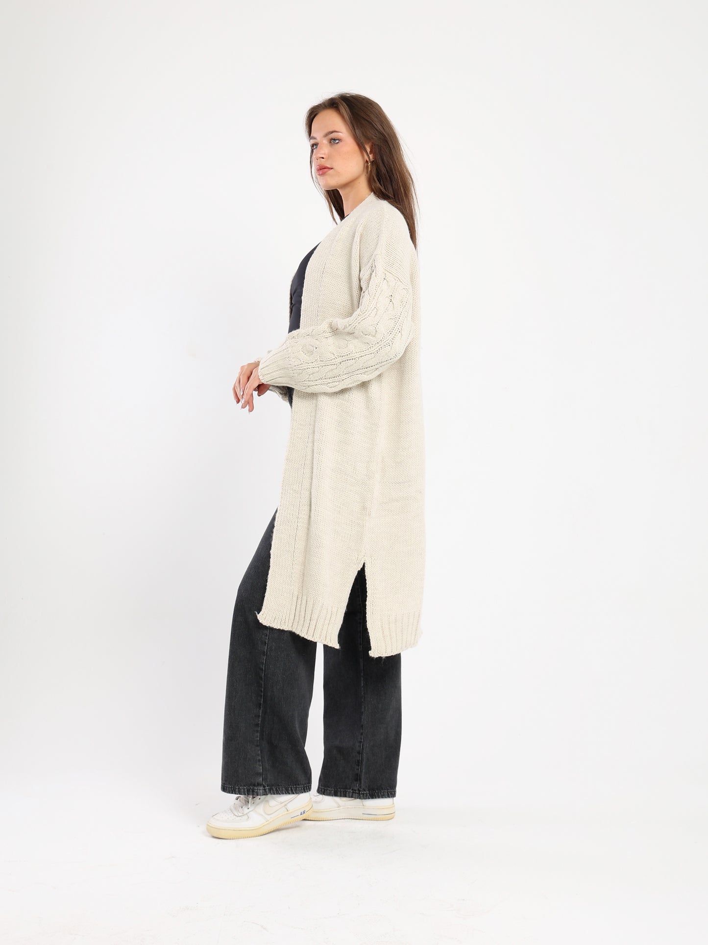 Relaxed Long Cardigan