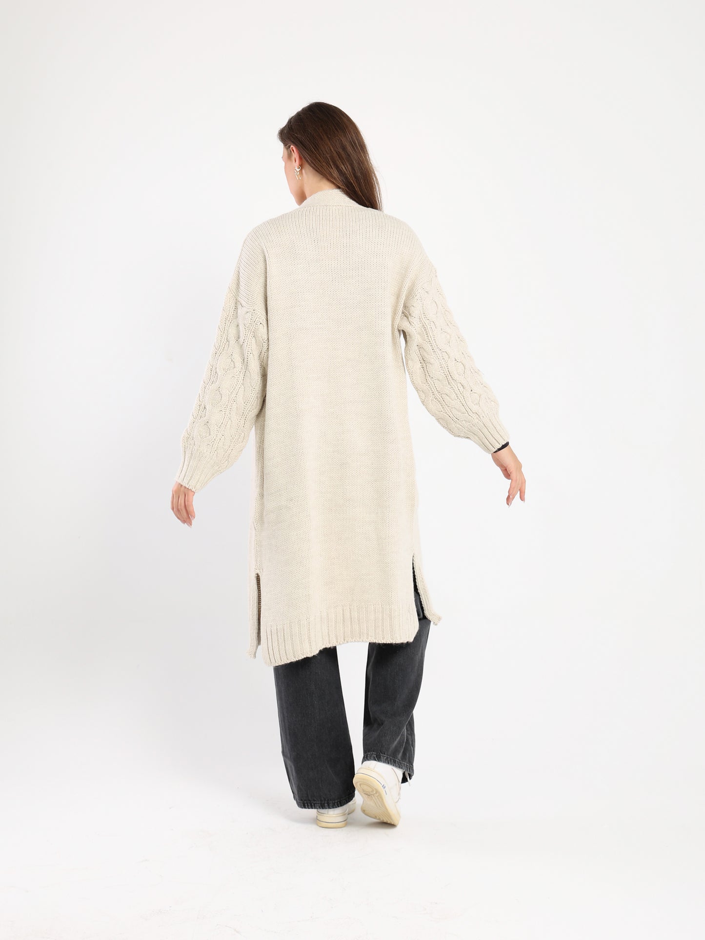 Relaxed Long Cardigan