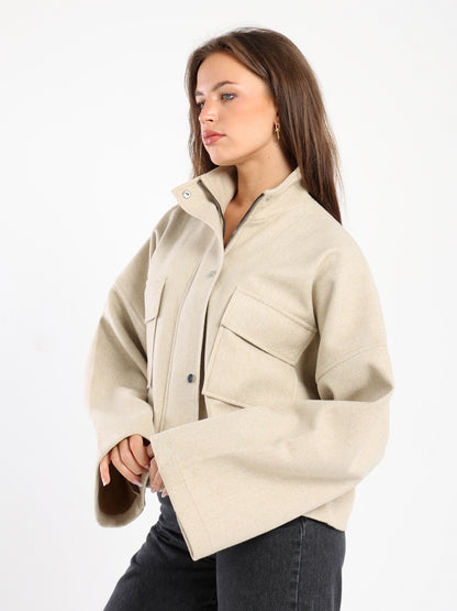 Oversized Woven Jacket