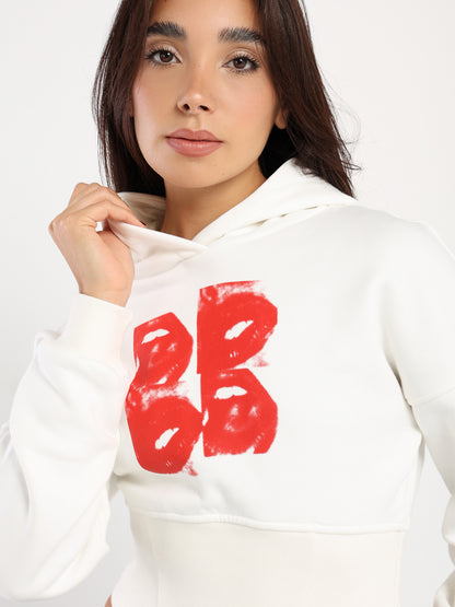 Hoodie with Place Print